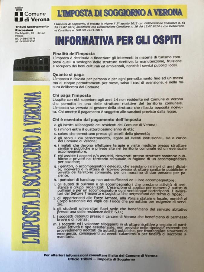 Apartmán A Due Passi Da Giulietta-Casa Capuleti Verona Exteriér fotografie